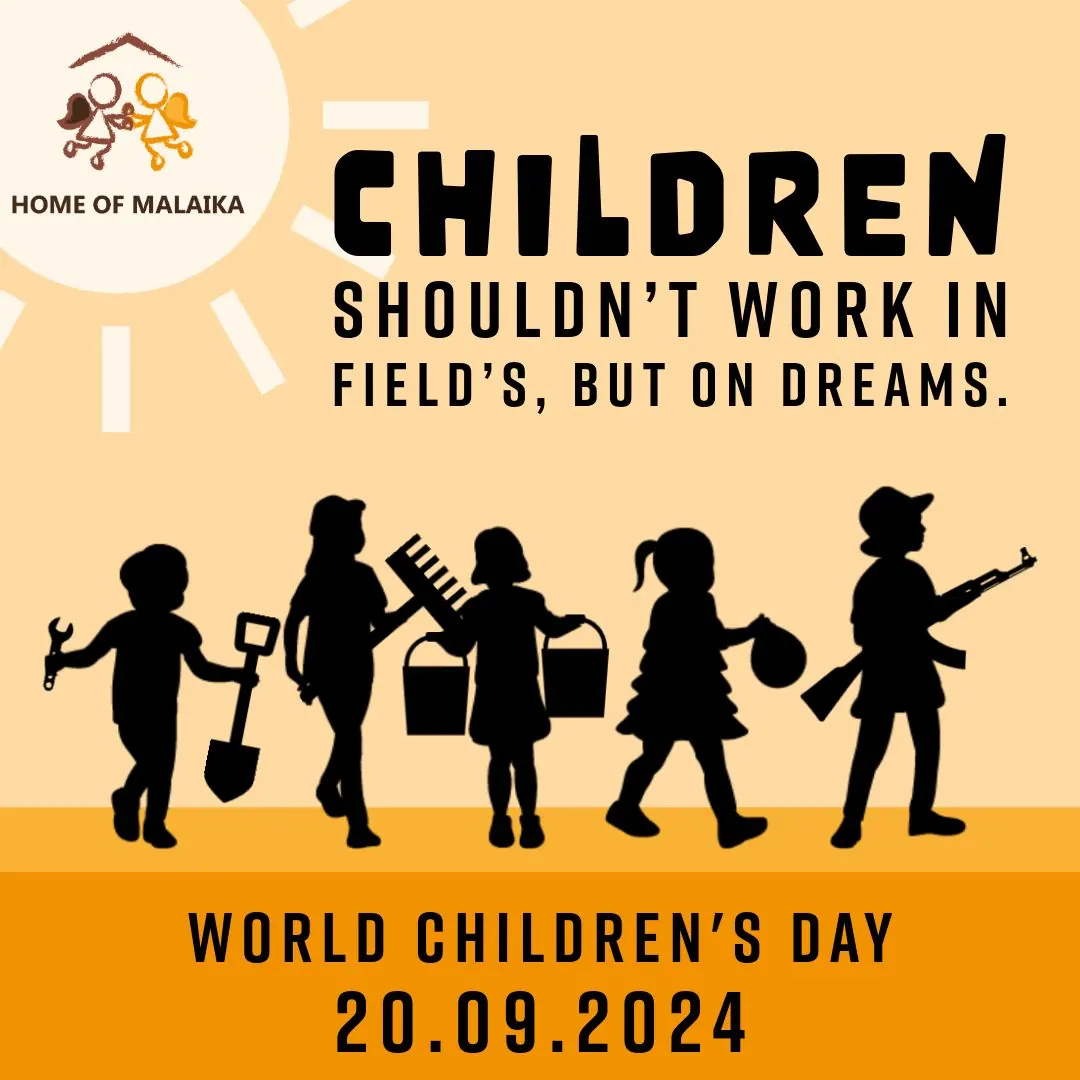 Grafik zum Weltkindertag: Children shouldn’t work in fields, but on dreams