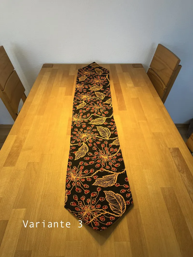 Bunte Tischdecke aus Baumwolle
